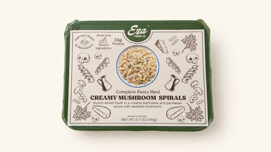 Creamy Mushroom Spirals