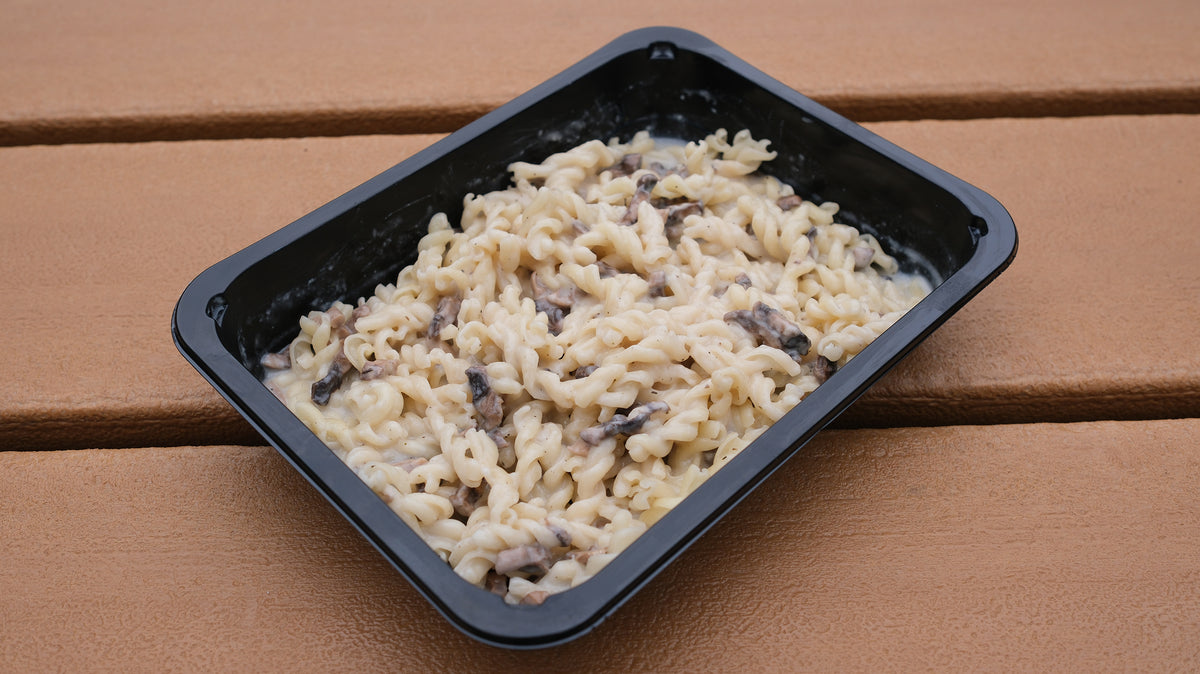 Creamy Mushroom Spirals