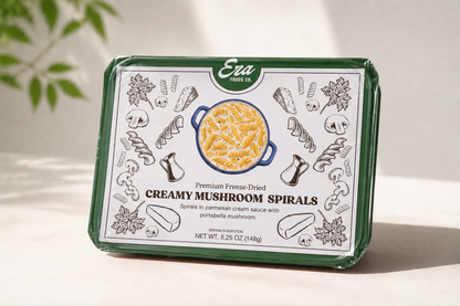 Creamy Mushroom Spirals