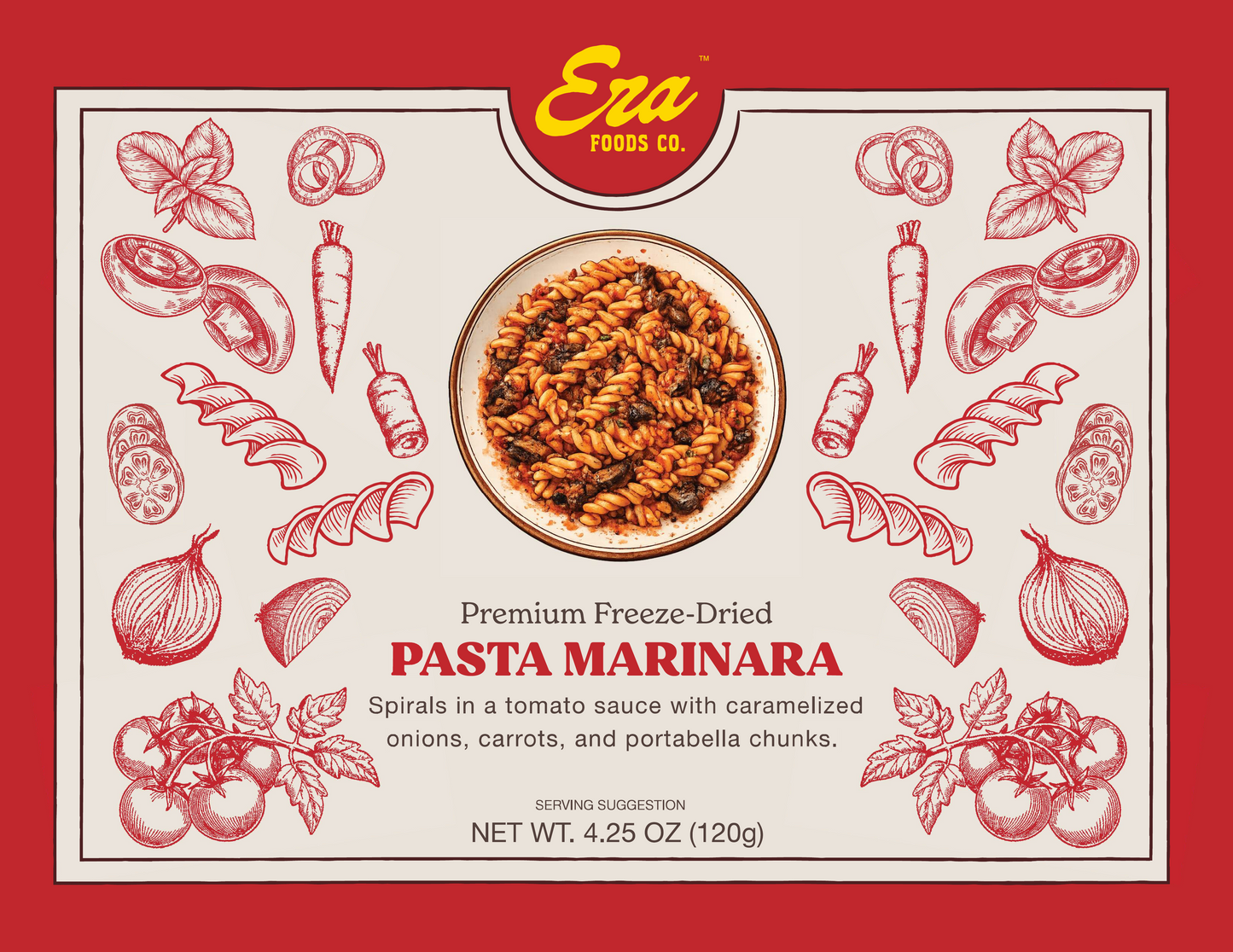 Mushroom Marinara front label